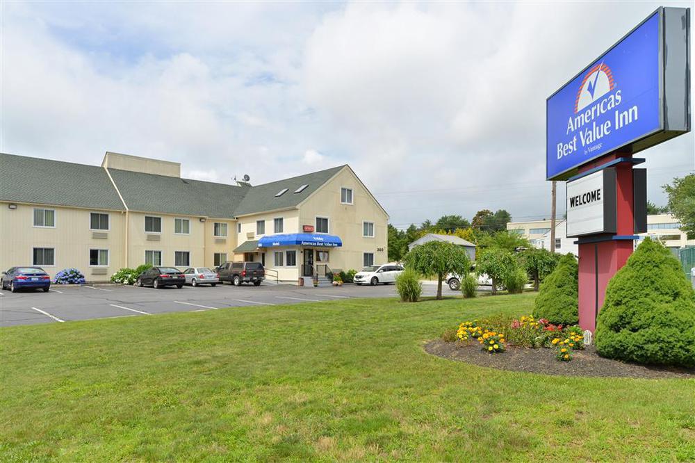 Americas Best Value Inn New London Mystic Exterior foto