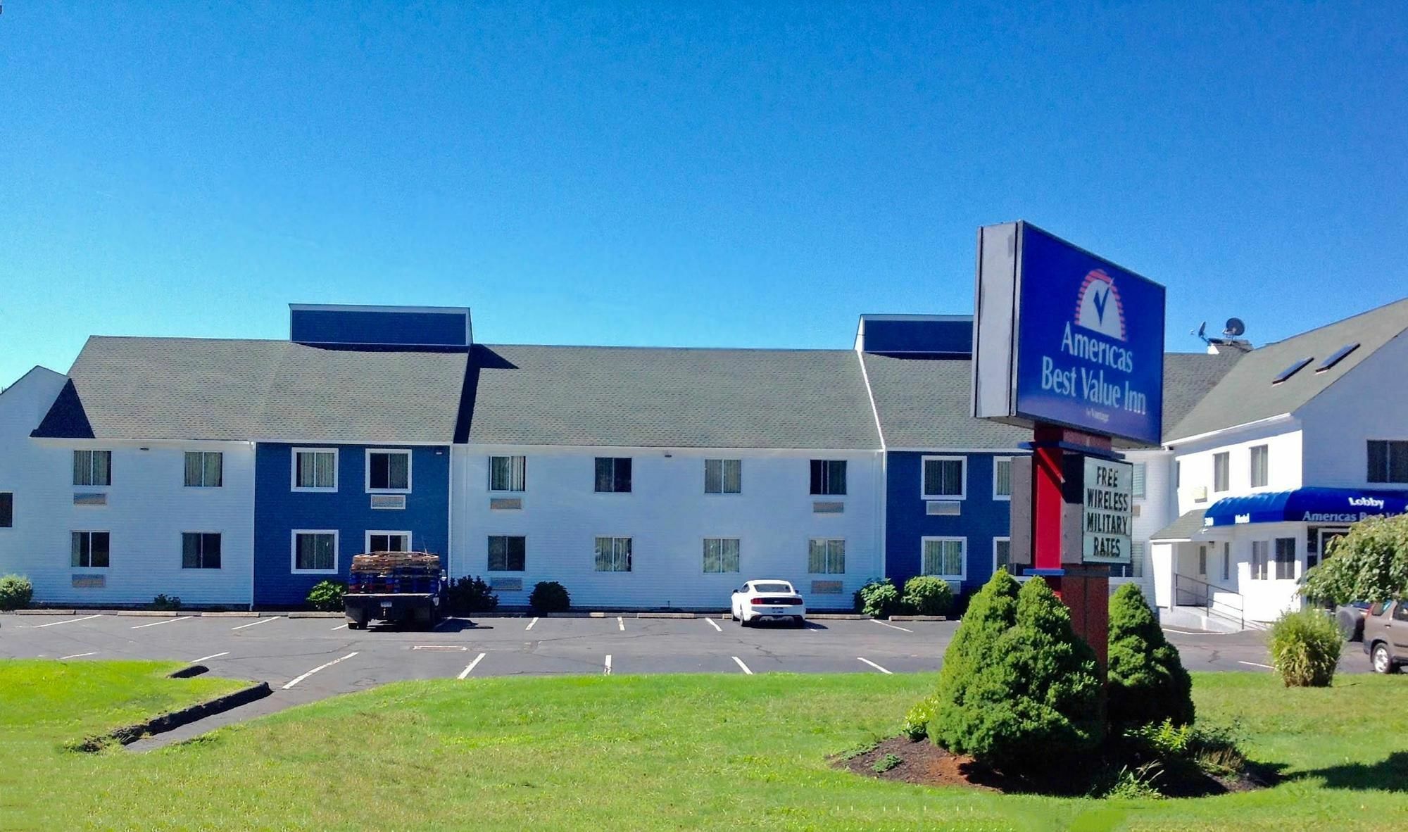 Americas Best Value Inn New London Mystic Exterior foto